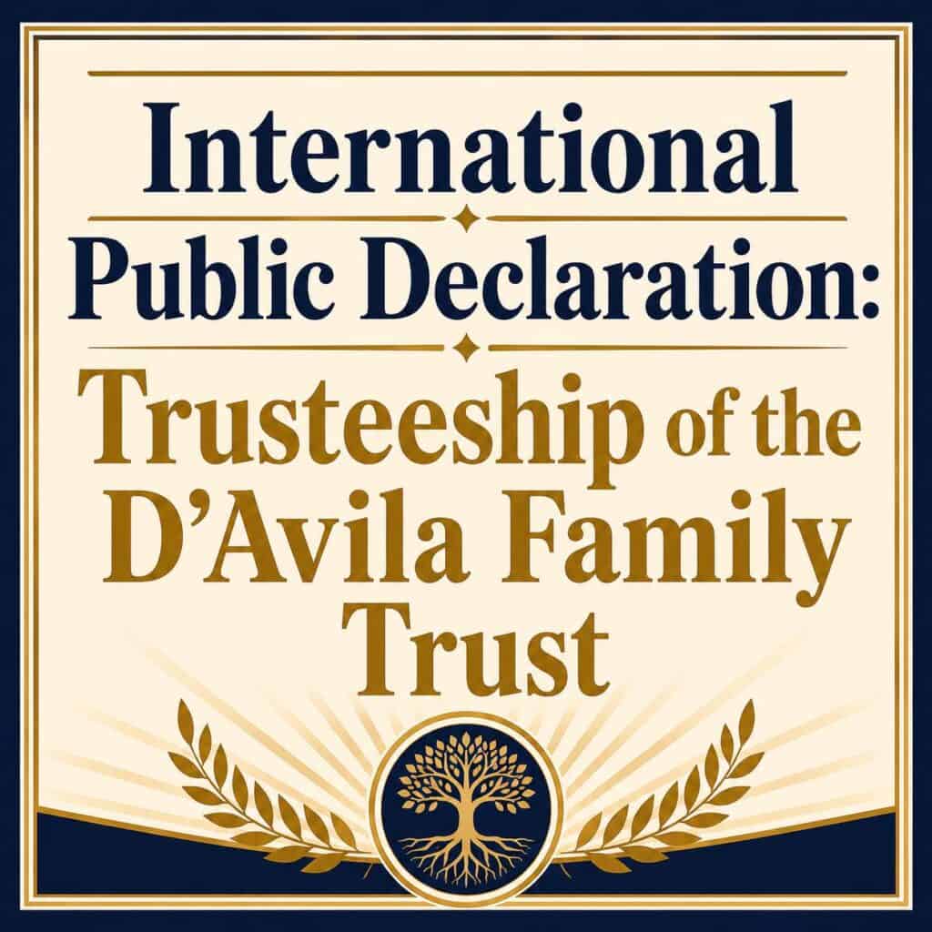 Trusteeship of the D'Avila Family Trust