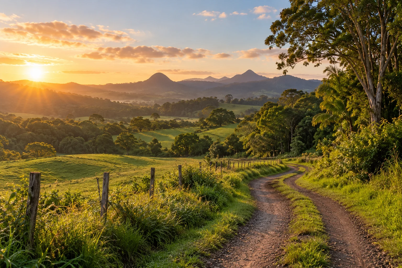 Original artwork inspired by the green Northern Rivers hinterland near Mullumbimby