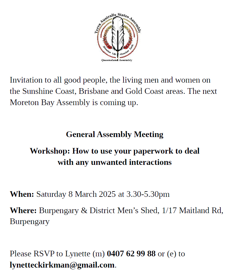 tasa local general assembly 8 march 2025