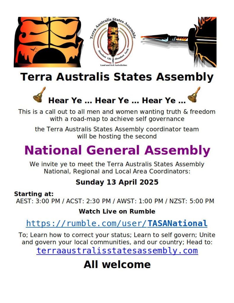 national general assembly invite 13 april 2025