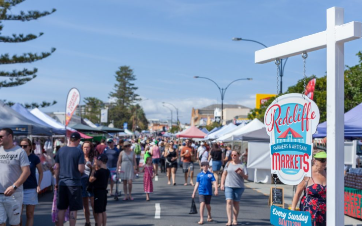 redcliffe jetty markets