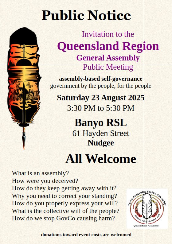 queensland assembly 23 august 2025