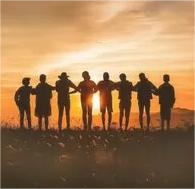 linking arms community