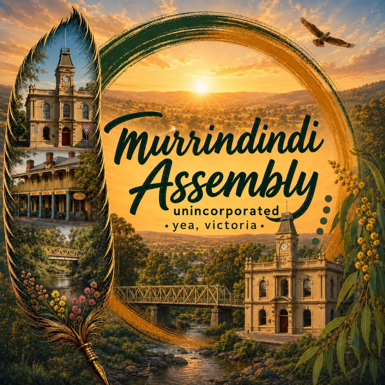 Murrindindi Assembly emblem — unincorporated
