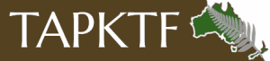 pktf logo 5 brown green silver leaf full text tpx400