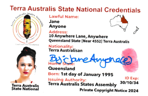 credential card front