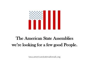 tasa we're looking for a few good people
