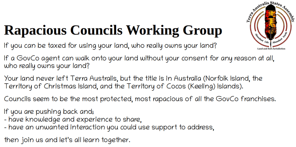 rapacious councils