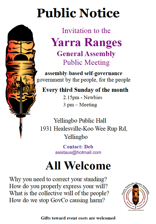 yarra ranges 3rd sunday