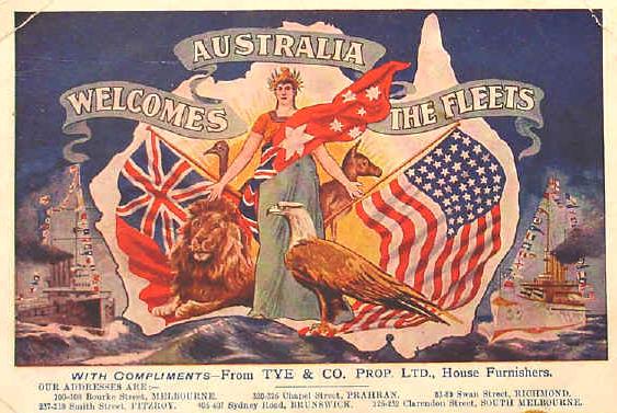 australia welcomes the fleets