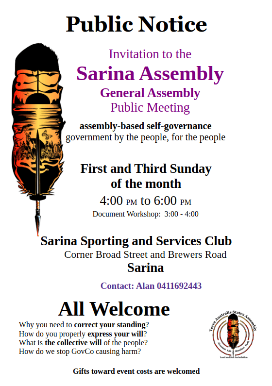 Sarina General Assembly - Sarina on Queenland