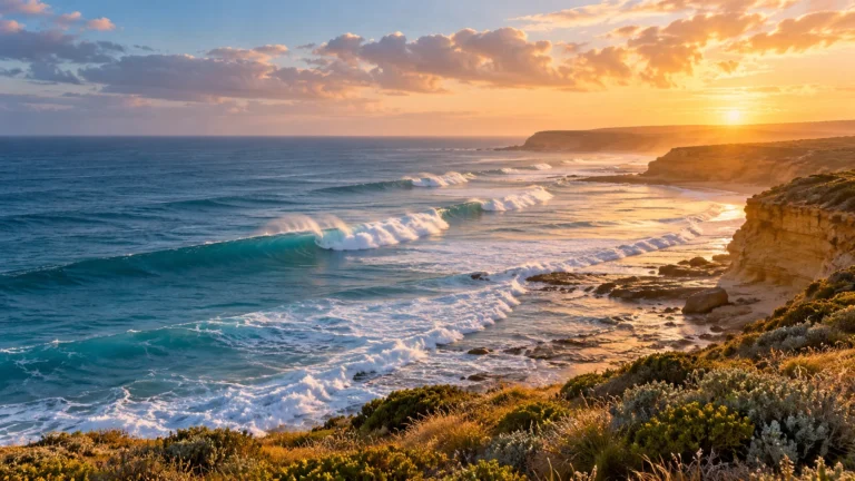 Original sunrise artwork inspired by the Surf Coast
