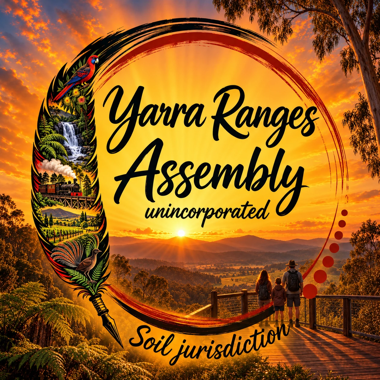 Yarra Ranges Assembly emblem — unincorporated, Soil jurisdiction